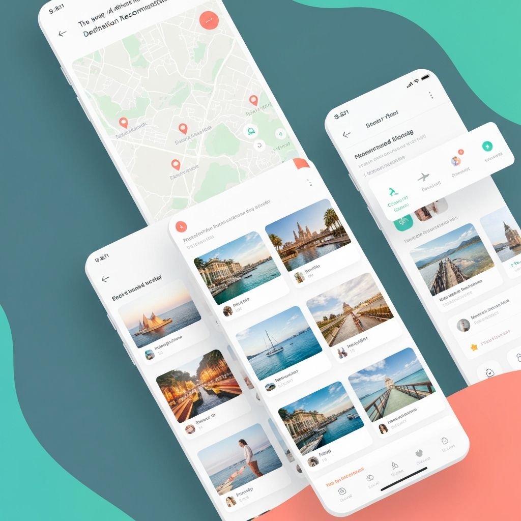 Itinerary Dreams interface